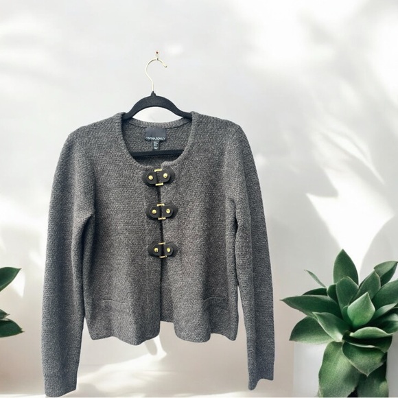 Cynthia Rowley Sweaters - Cynthia Rowley Buckle Snap Cardigan Medium